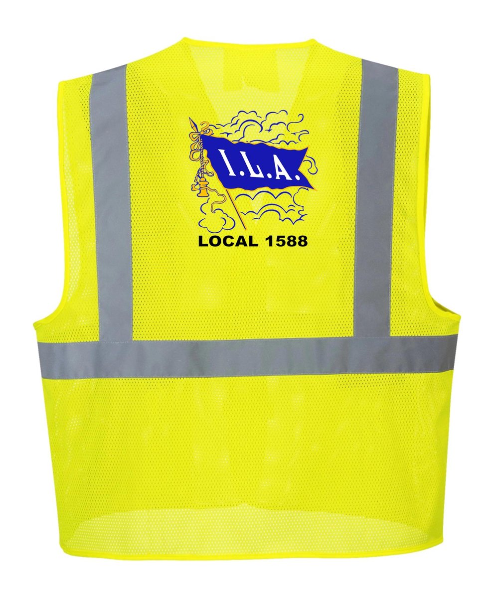 Embroidered 2025 safety vest